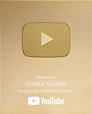 YouTube Play Button presented to Güldür Güldür